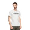 Dainese ESSENCE WORDMARK pánské triko bílé vel.L